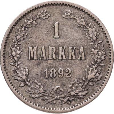 купить 1 марка 1892 L Российская Финляндия