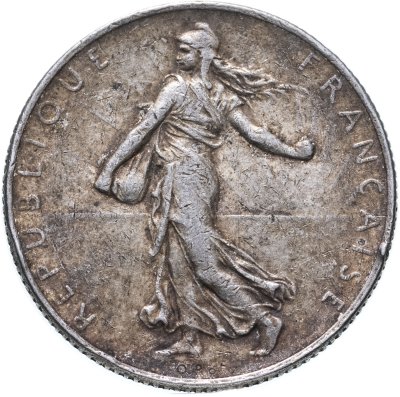 купить Франция 2 франка (francs) 1915