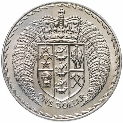купить 1 доллар (dollar) 1971 Новая Зеландия
