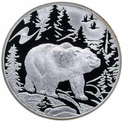 купить 3 рубля 2009 СПМД "Животный мир стран ЕврАзЭС: Медведь"