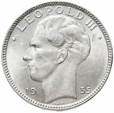 купить Бельгия 20 франков (francs) 1935