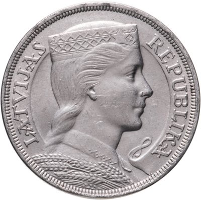 купить Латвия 5 латов (lati) 1929