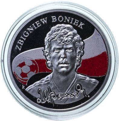 купить Армения 100 драмов 2009 "Короли футбола - Збигнев Бонек" в упаковке