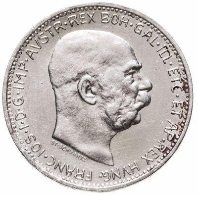 купить Австро-Венгрия 1 крона 1914 год для Австрии