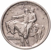 купить США 50 центов (1/2 доллара, half dollar) 1925 "Мемориал Стоун-Маунтин"
