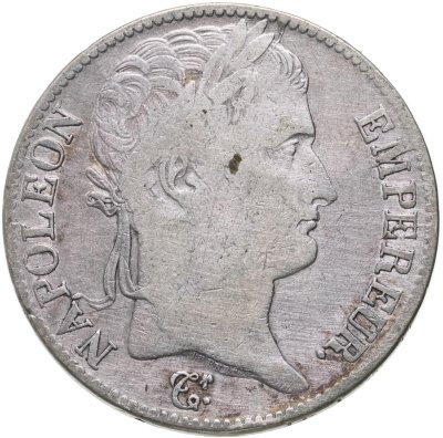 купить Франция 5 франков 1813 с портретом Императора Наполеона I Бонапарта