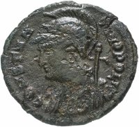 купить Римская Империя, Семья Константина I, совместные выпуски 330-350 гг., нуммий.