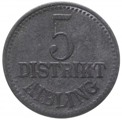 купить Германия (Эйблинг) нотгельд 5 пфеннигов 1920