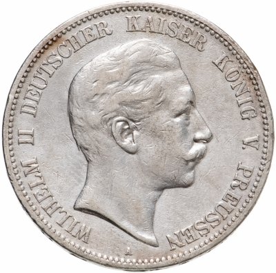 купить Германская Империя, Пруссия 5 марок 1902 A