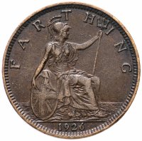 Купить Великобритания 1 фартинг (farthing) 1926