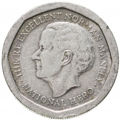 купить Ямайка 5 долларов (dollars) 1994-2018, случайная дата