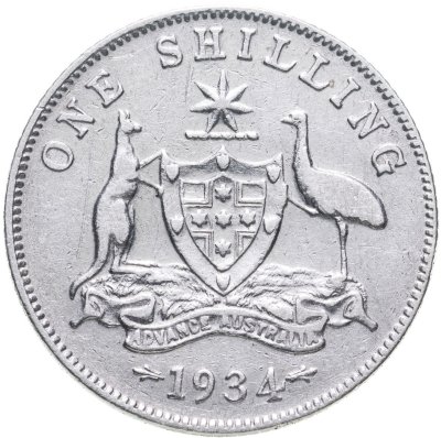 купить Австралия 1 шиллинг 1934
