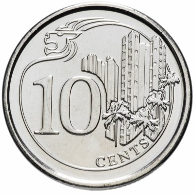 купить Сингапур 10 центов (cents) 2013