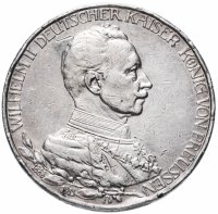 купить Германская Империя (Пруссия) 3 марки (mark) 1913 "25 лет правлению Вильгельма II"