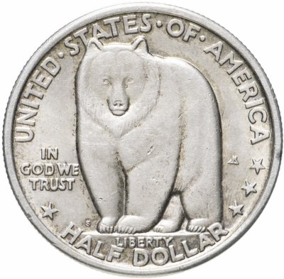 купить США 50 центов (1/2 доллара, half dollar) 1936 Мост между Сан-Франциско и Оклендом