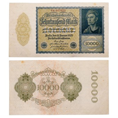 купить Германия 10000 марок 1922