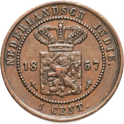 купить Голландская Ост-Индия 1 цент (cent) 1857