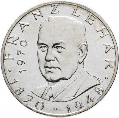 купить Австрия 25 шиллингов (shillings) 1970 "100 лет со дня рождения Франца Легара"