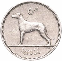 Купить Ирландия 6 пенсов (pence) 1960