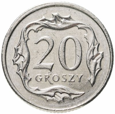 купить Польша 20 грошей (groszy) 2017-2019, случайная дата