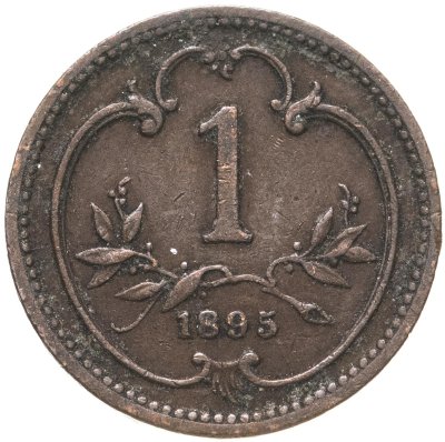 купить Австро-Венгрия 1 геллер (heller) 1895 (Австрия)