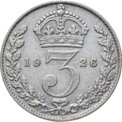 купить Великобритания 3 пенса (pence) 1926