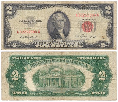 купить США 2 доллара 1953 series 1953 (Pick 380)