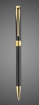 купить Шариковая ручка Aurora Magellano Black GT, в подарочной коробке, Металлы: золото, латунь, смола эпоксидная, 2026 г.