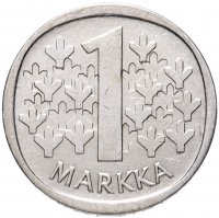 Купить Финляндия 1 марка 1968