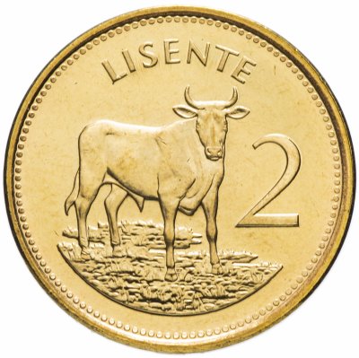 купить Лесото 2 лисенте (lisente) 1992