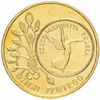 купить Польша 2 злотых 2007 "5 злотых 1928 года (Ника) (5 złotych z 1928 roku (Nike))"