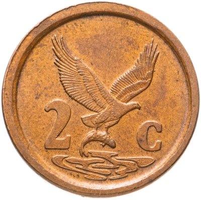 купить ЮАР 2 цента (cents) 1991