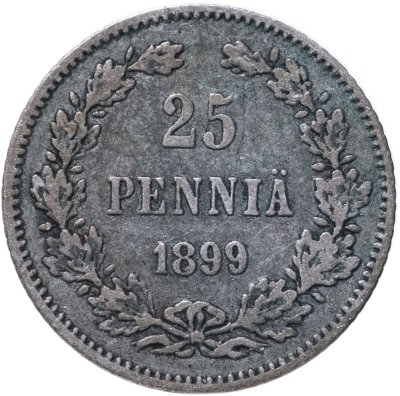 купить 25 пенни (pennia) 1899 L