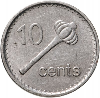 купить Фиджи 10 центов (cents) 2009-2010, случайная дата