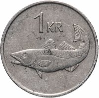 купить Исландия 1 крона (crown) 1981-1987 случайный год