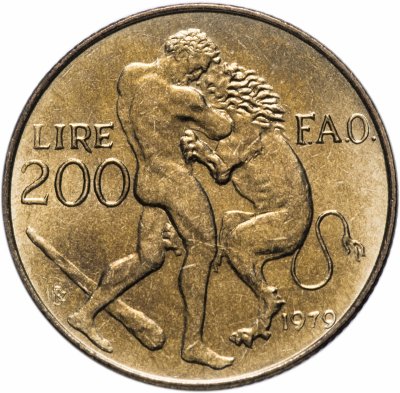 купить Сан-Марино 200 лир (lire) 1979 "Институциональные органы государства"