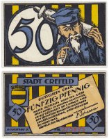 купить Германия (Рейнская провинция: Крефельд) 50 пфеннигов 1921