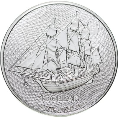 купить Острова Кука 1 доллар 2023 "Корабль Баунти"