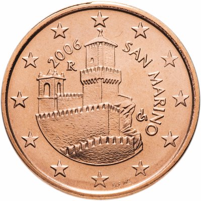 купить Сан-Марино 5 центов (cents) 2006