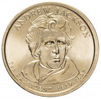 купить США 1 доллар 2008 P "7-й президент США - Эндрю Джексон"