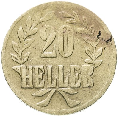 купить Германская Восточная Африка 20 геллеров (heller) 1916