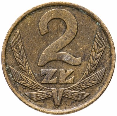 купить Польша 2 злотых (zlote) 1975-1985, случайная дата
