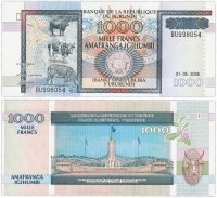 Купить Бурунди 1000 франков 2006 год Pick 39d