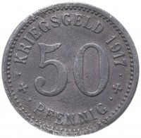 купить Германия (Ахлен, Рейнская провинция) 50 пфеннигов 1917 нотгельд