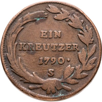 купить Австрия 1 крейцер 1790