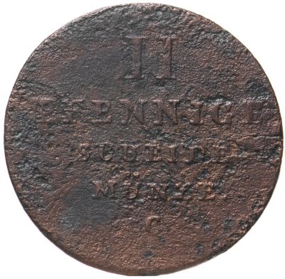 купить Германия, Королевство Ганновер 2 пфеннига 1829