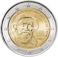 купить Франция 2 евро 2012 "100 лет со дня рождения аббата Пьера (Анри Антуана Груэ)"