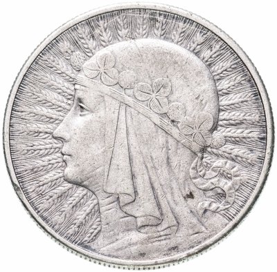 купить Польша 10 злотых (zlotych) 1932 без обозначения монетного двора - Лондон