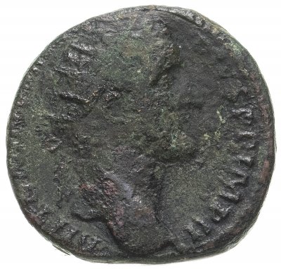 купить Римская империя, Антонин Пий, 138-161 годы, Дупондий. (Секуритата) персонификация Безопасности