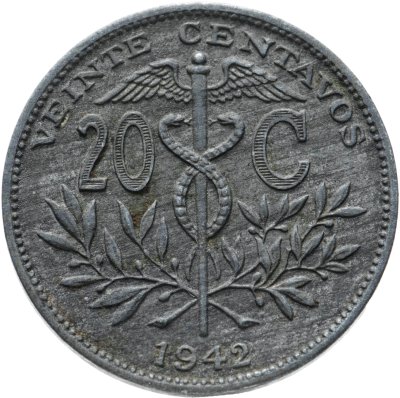 купить Боливия 20 сентаво (centavos) 1942